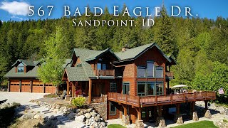 Aerial Video for 567 Bald Eagle Dr, Sandpoint, ID 83864