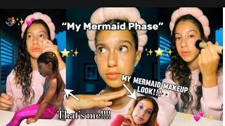 ✨Grwm✨ while I talk about how I thought I could become a MERMAID… 🧜‍♀️