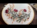  modern floral embroidery pattern