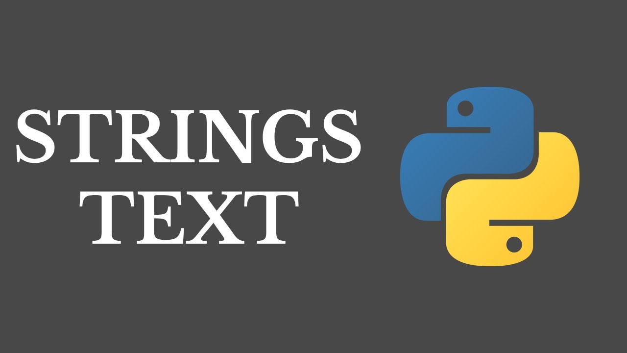 Python Without the Fluff #2 Working With Strings - YouTube