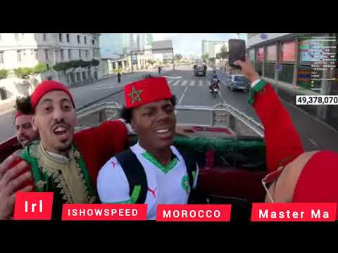 ISHOWSPEED IRL STREAM IN ALGERIA -CRAZY ALGERIANS