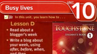 Book 1 Unit 10 Lesson D