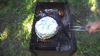Как приготовить рыбу с овощами в фольге на мангале. | fish - grilled with vegetables in foil Как приготовить рыбу с овощами в фольге на мангале. | fish - grilled with vegetables in foil