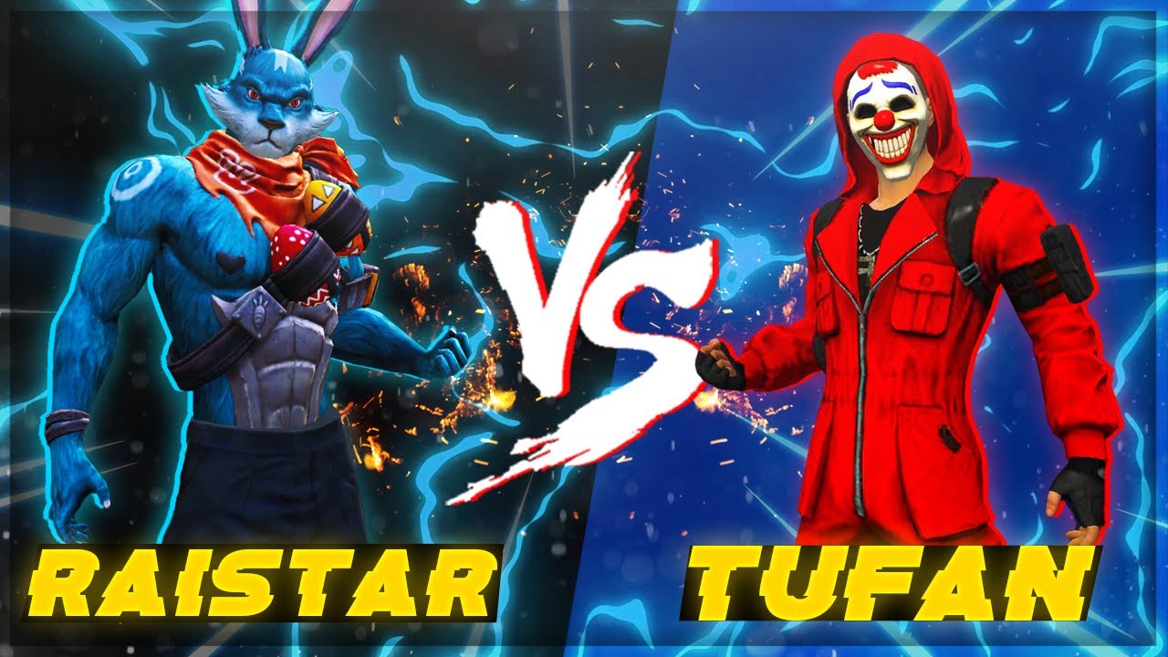 RAISTAR VS TUFAN FF | 1VS1 INDIAN ONE TAP KING VS NEW LEGEND