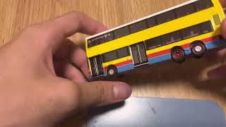 城巴city bus HK Alexander Dennis丹尼士三叉戟型號開箱 2108 HR287 E22A to TKO
