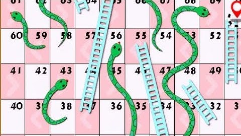 Snake and ladders 2 player | Ludo king snake and ladder 2 player match | Snake ladder game