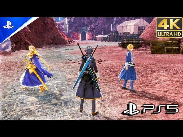 Sword Art Online Last Recollection - PS5 4K 60FPS Gameplay class=