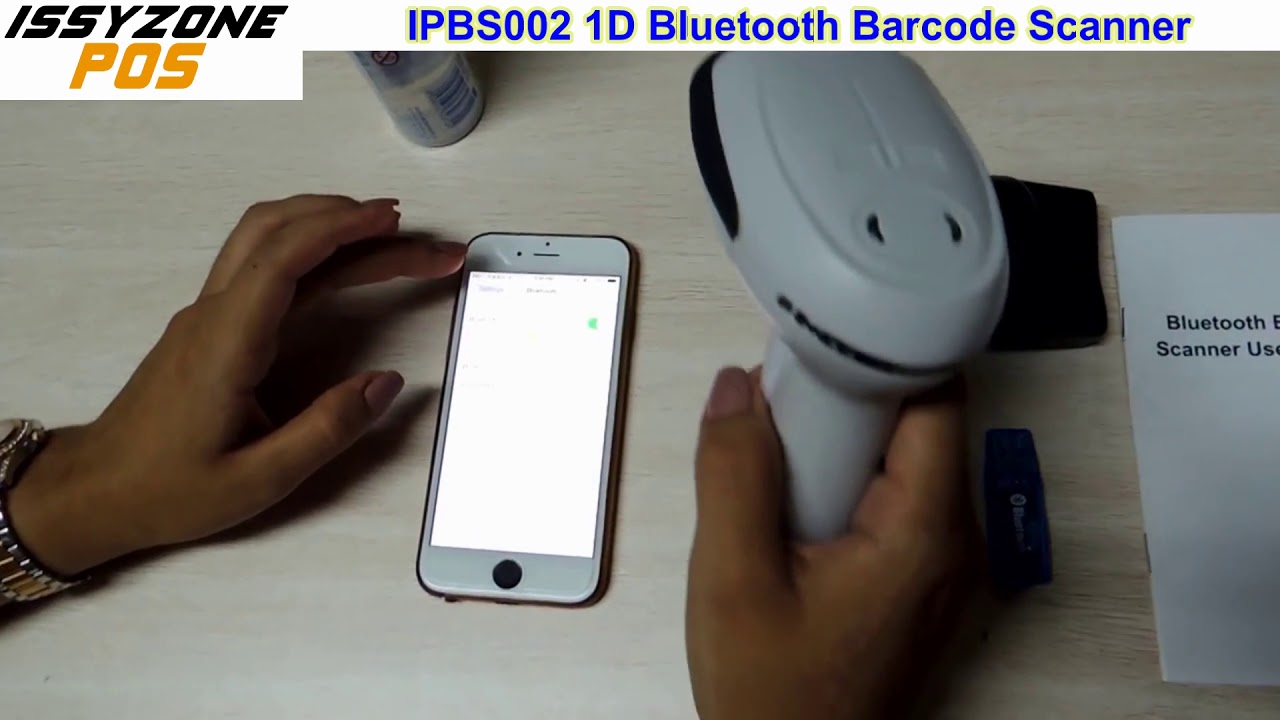 How to connect Bluetooth Barcode Scanner IPBS002 with Android Tablet