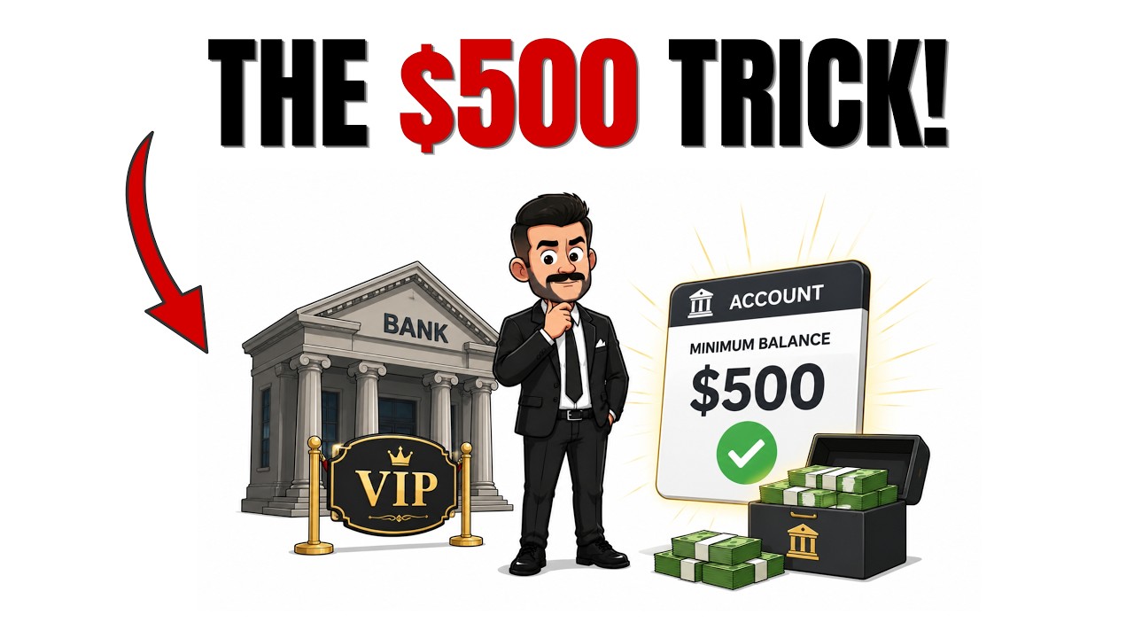 The $500 Account Trick That Makes Your Bank Treat You Like a VIP - YouTube