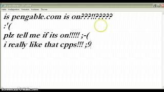 is pengable.com on January 2013