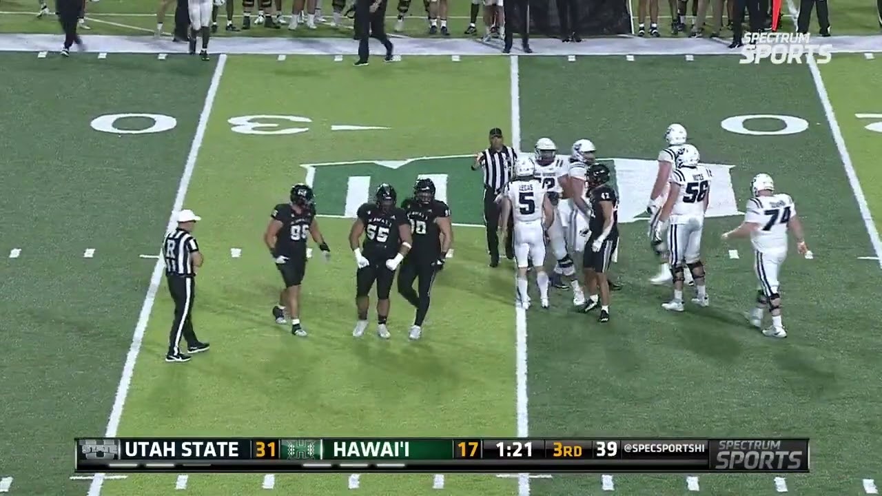 Blessman Ta‘ala sack Hawaii Football
