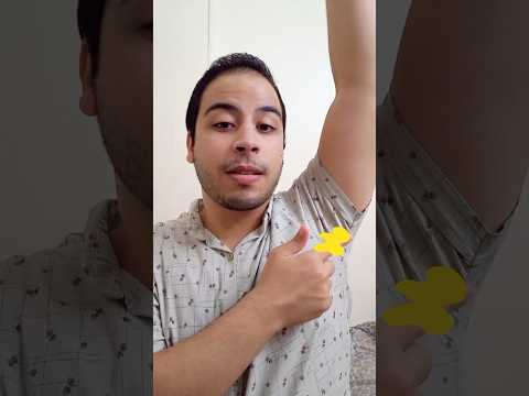 بتظهرلك بقعة صفر علطول اسمع الفيديو ده       مزيل العرق