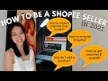 How To Be a Shopee Seller in 2021 (Philippines) / Part 1:Using Laptop Only | Ericka Javate