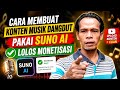 CARA MUDAH BUAT KONTEN MUSIK DANGDUT PAKE SUNO AI 🔥 AUTO LOLOS MONETISASI &amp; HASILKAN CUAN!