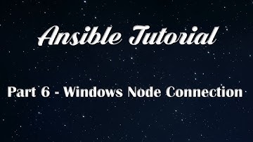 #python #devops #ansible Ansible Made Easy #6 - Windows Node setup with Ansible