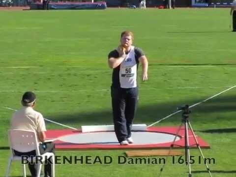 SHOT PUT Men Australian champs Melbourne 2011.m4v