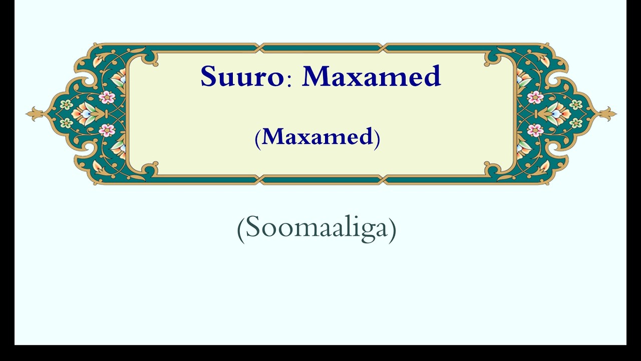 Maxamed