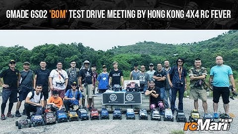 Gmade GS02 ‘Bom’ Test Drive Meeting by Hong Kong 4X4 RC Fever