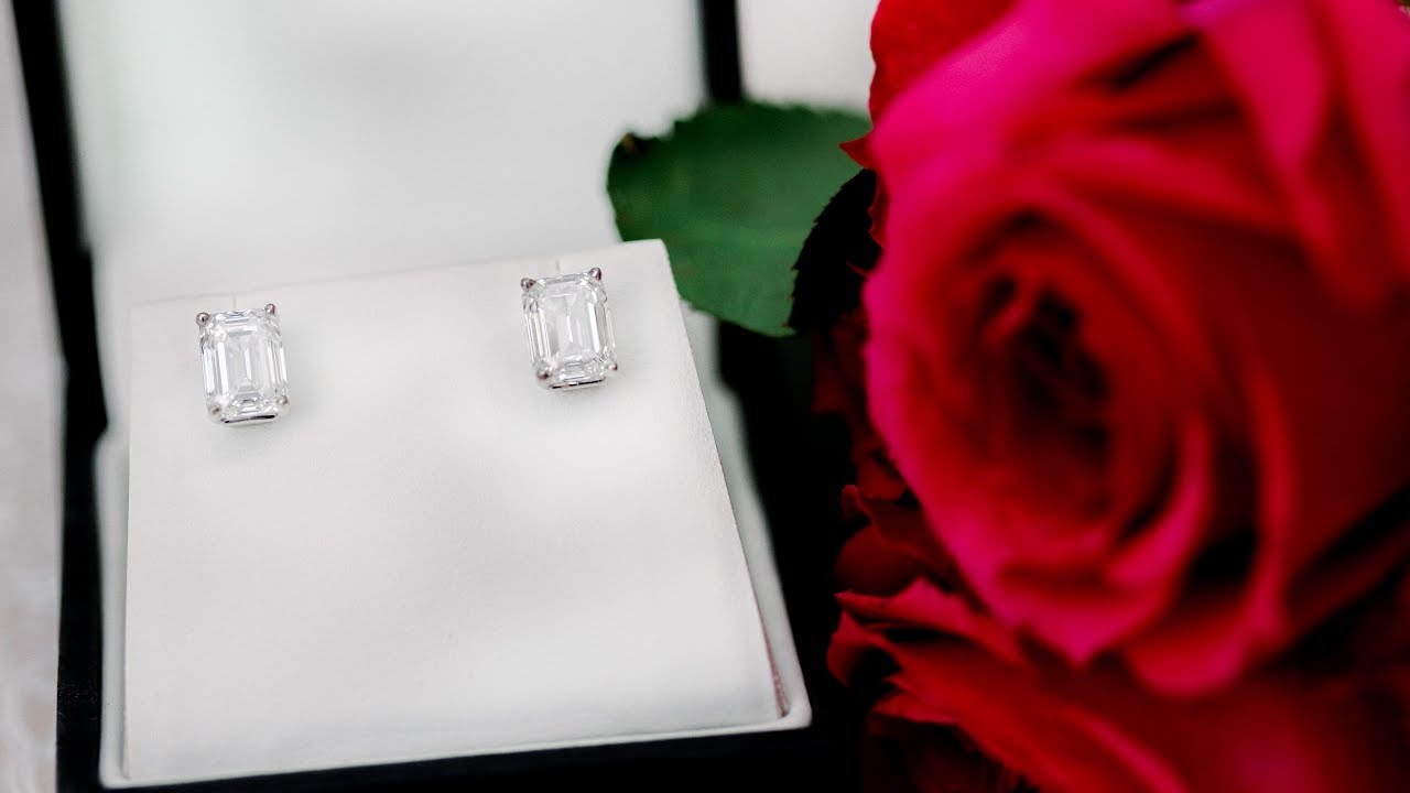 Second Life Marketplace Angelle Diamond Stud Earrings 2 0 Carat