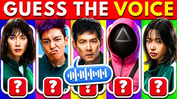 Guess Squid Game Season 3 Characters by Voice & Emojis | Jump Rope, Hide and Seek, Player 456 | Quiz