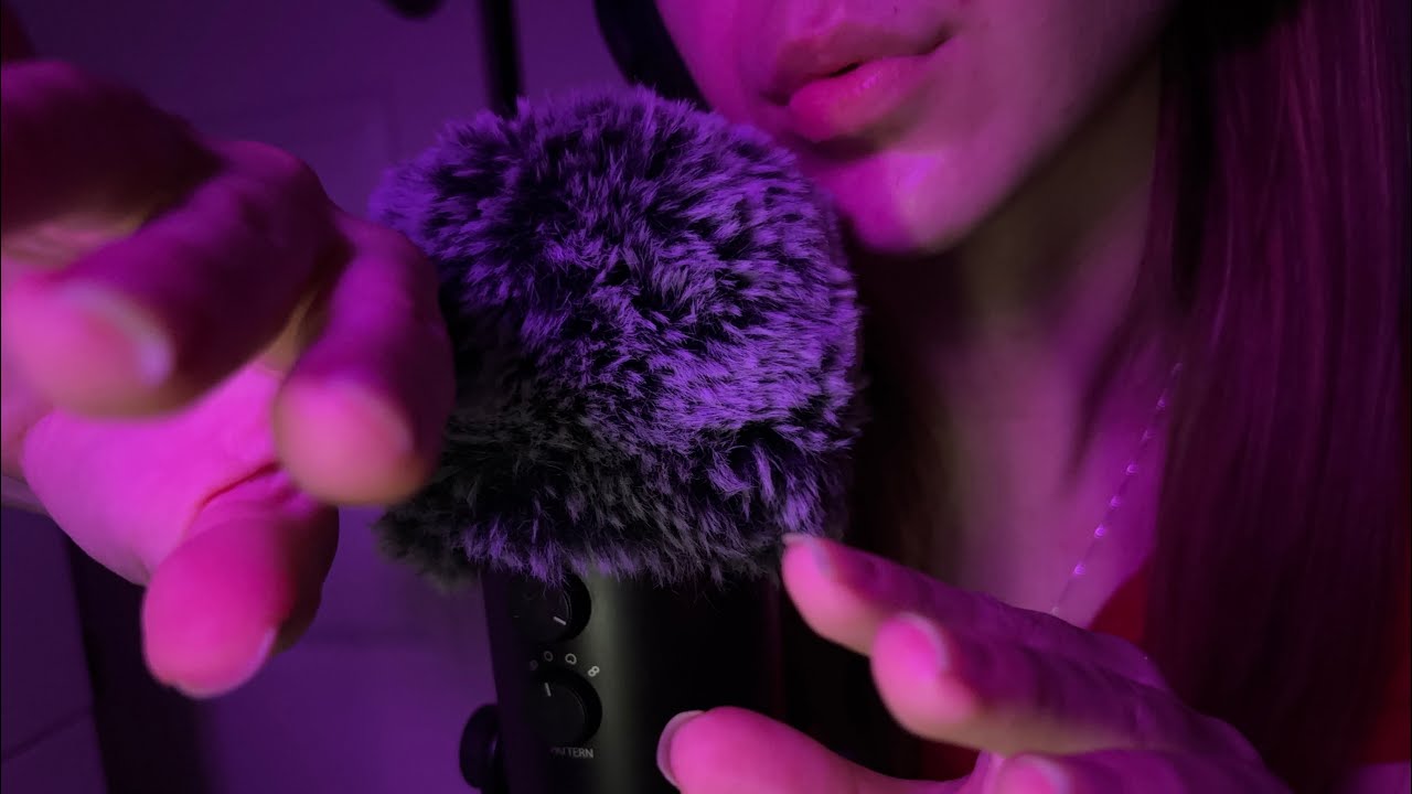 [ASMR] Negative energy plucking + mouth sounds 😴 