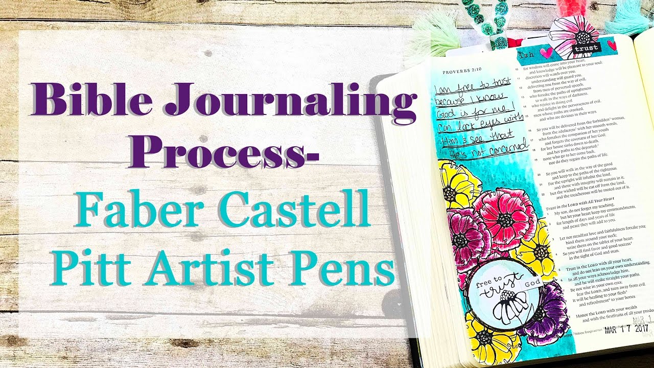 Faber-Castell Pitt Artist Pens, Journaling Art