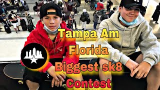 My First Time Flying To Tampa Am Biggest Skate Contest In The World