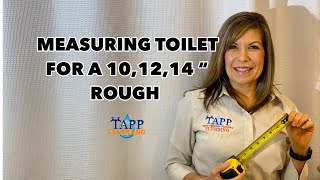 How To Measure For A New Toilet/Tapp Plumbing in Loganville
