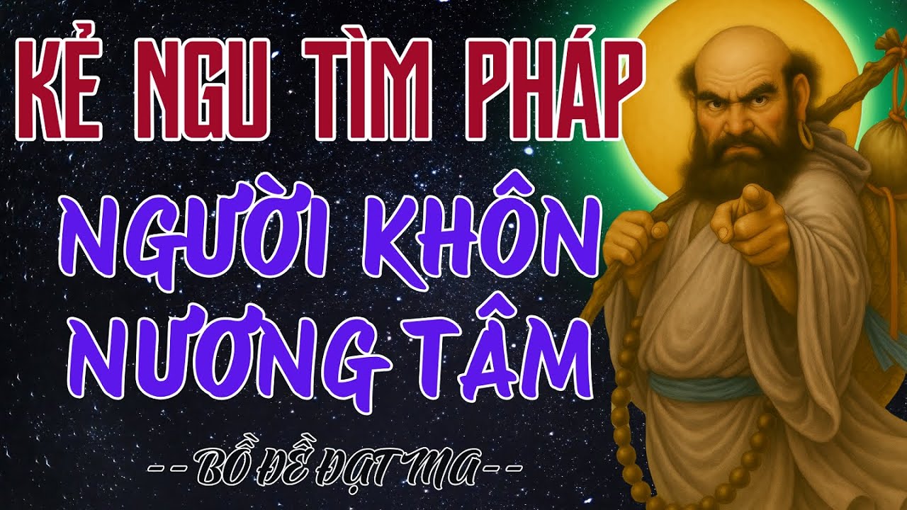Người Khôn Nương Tâm, Kẻ Ngu Tìm Pháp - Bài Học Từ Bồ Đề Đạt Ma Về Con Đường Giải Thoát
