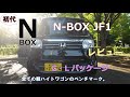 N BOX JF1 G・L パッケージ レビュー