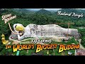 Worlds biggest buddha  construction site exploration in thailand jungle