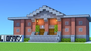 Minecraft-zelfstudie: een bibliotheek maken