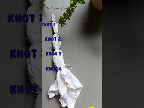 Tie and dye art #bandhani #easy fabric painting