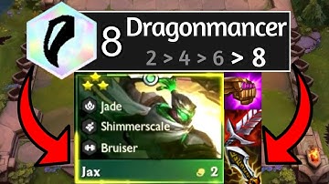 " Jax 8 Dragonmancer " Be Like... / TFT SET 7.5 / Dragonlands/
