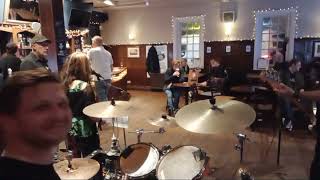 Drum cam livesteam with Energy Vampyres at the Swan