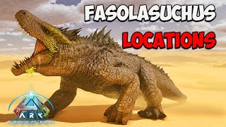 Scorched Earth: BEST Fasolasuchus Spawn LOCATIONS | ARK Survival Ascended ASA