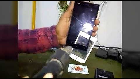 micromax q413 touch glass remove solution