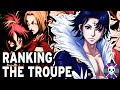 RANKING The Phantom Troupe | Hunter X Hunter