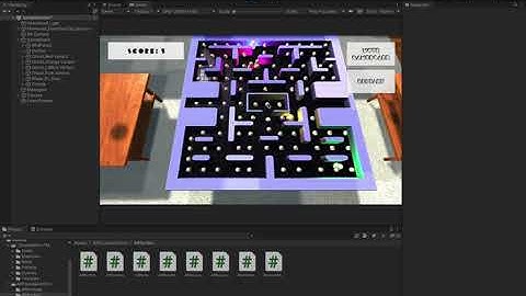 A fancy 3D version Pacman game made in Unity - HW2 for CS294-137@Berkeley