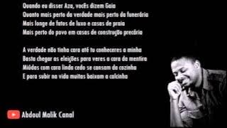 Azagaia: Calaste [CUBALIWA 2013] @nasserbrites