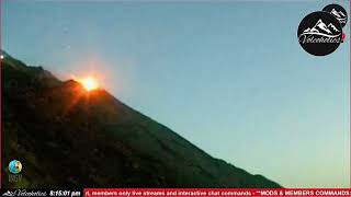 Stromboli Night Time Eruptions