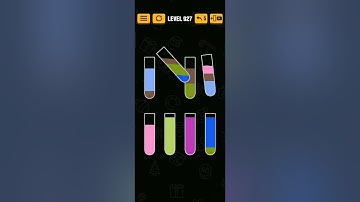 water sort puzzle level 927