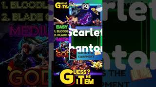 Mobile Legends Quiz: Test Your Item Knowledge! Part 4 #mobilelegends #mlbb #quiz #quizgame