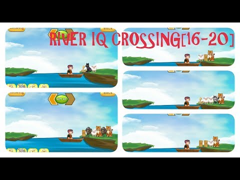 River IQ Crossing Logic solution_[Logic 16 to 20]