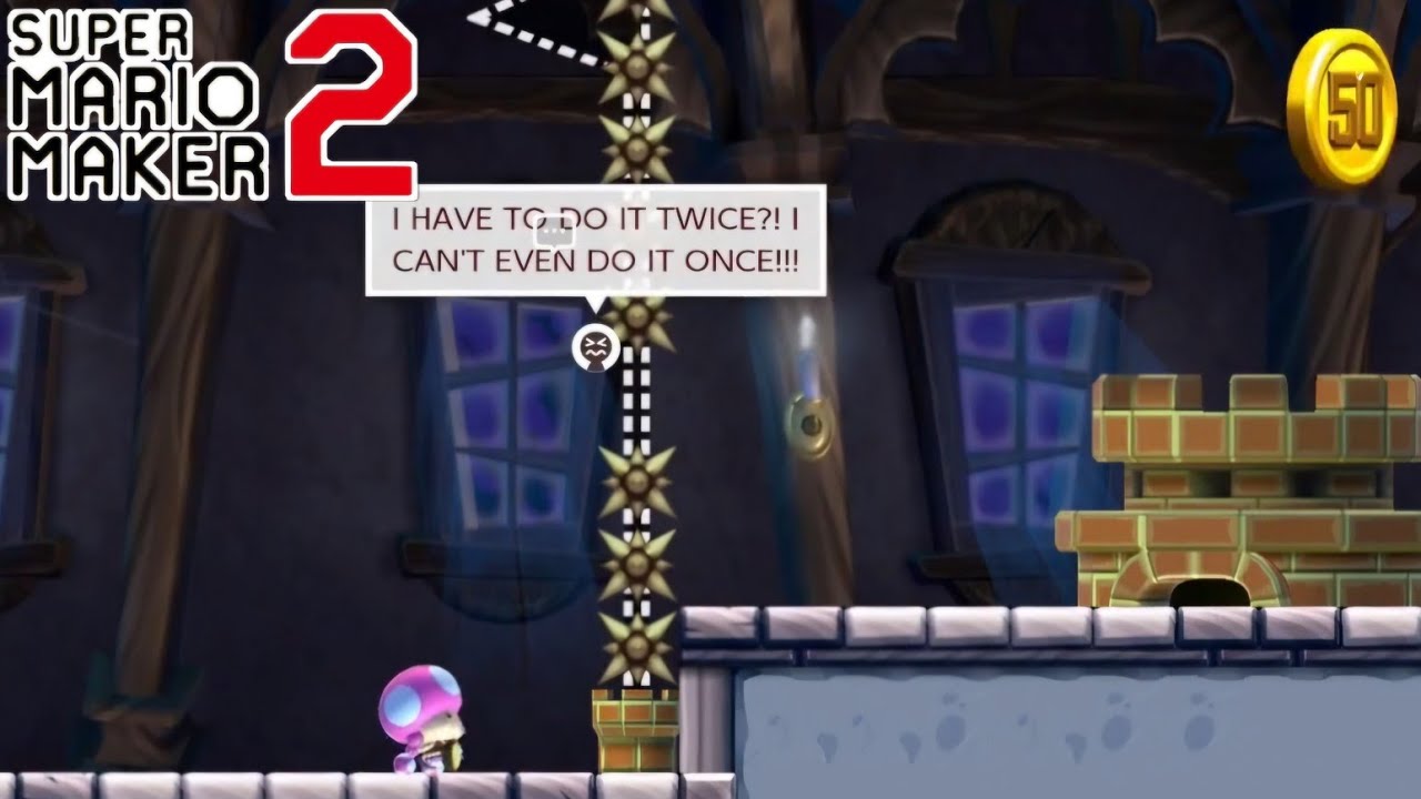 2 Jumps? No Problem | Super Mario Maker 2 Expert S80 E3 - YouTube