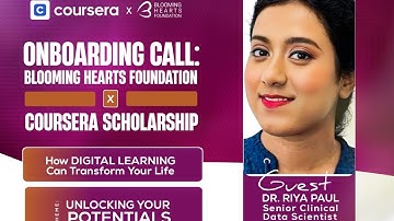 Coursera Scholarship onboarding Call