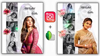 Song Lyrics Reels Video Editing in inshot Tamil 😻🖤 Flower Photo Frame Video Editing inshot 2026 screenshot 3