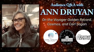2024 Ann Druyan Q&A: Voyager Golden Record, Cosmos, and Carl Sagan's Favorite Song
