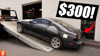 Buying the CHEAPEST Nissan 300zx! (SIGHT UNSEEN and so much worse than we thought)