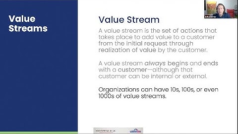 Value Stream - from Disciplined Agile Value Stream Management (DAVSC)